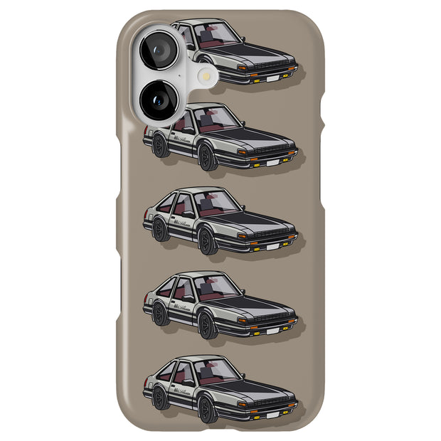 Toyota AE86 Tough Cases For Apple iPhone (17, 16, 15, 14, 13, 12, 11, X, SE, 8, 7/ Air, Plus, Pro, Max, Mini, XR, XS), Print in USA