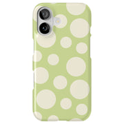 Circle Dots Tough Cases For Apple iPhone (17, 16, 15, 14, 13, 12, 11, X, SE, 8, 7/ Air, Plus, Pro, Max, Mini, XR, XS), Print in USA