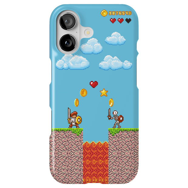 Retro Games 3 Tough Cases For Apple iPhone (17, 16, 15, 14, 13, 12, 11, X, SE, 8, 7/ Air, Plus, Pro, Max, Mini, XR, XS), Print in USA
