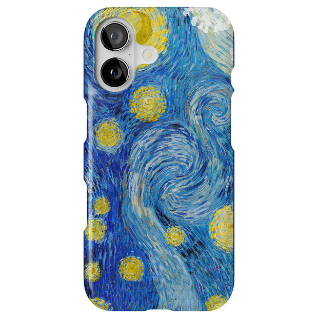 Starry Night Tough Cases For Apple iPhone (17, 16, 15, 14, 13, 12, 11, X, SE, 8, 7/ Air, Plus, Pro, Max, Mini, XR, XS), Print in USA