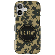 US Army 1 Tough Cases For Apple iPhone (17, 16, 15, 14, 13, 12, 11, X, SE, 8, 7/ Air, Plus, Pro, Max, Mini, XR, XS), Print in USA