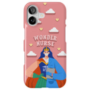 Wonder Nurse Tough Cases For Apple iPhone (17, 16, 15, 14, 13, 12, 11, X, SE, 8, 7/ Air, Plus, Pro, Max, Mini, XR, XS), Print in USA