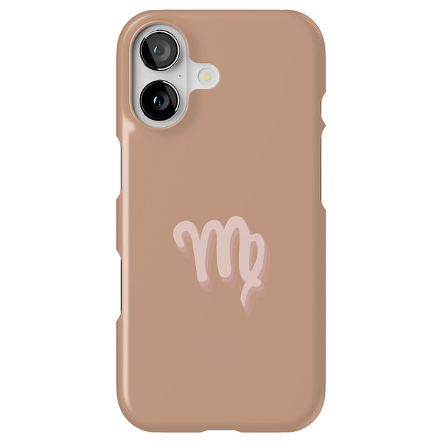Virgo Sign Tough Cases For Apple iPhone (17, 16, 15, 14, 13, 12, 11, X, SE, 8, 7/ Air, Plus, Pro, Max, Mini, XR, XS), Print in USA