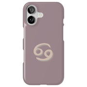 Cancer Zodiac Tough Cases For Apple iPhone (17, 16, 15, 14, 13, 12, 11, X, SE, 8, 7/ Air, Plus, Pro, Max, Mini, XR, XS), Print in USA