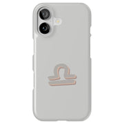 Libra Zodiac Tough Cases For Apple iPhone (17, 16, 15, 14, 13, 12, 11, X, SE, 8, 7/ Air, Plus, Pro, Max, Mini, XR, XS), Print in USA
