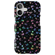 Astrology Signs Tough Cases For Apple iPhone (17, 16, 15, 14, 13, 12, 11, X, SE, 8, 7/ Air, Plus, Pro, Max, Mini, XR, XS), Print in USA