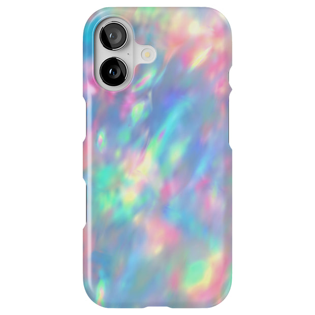 Opal Marble 1 Tough Cases For Apple iPhone (17, 16, 15, 14, 13, 12, 11, X, SE, 8, 7/ Air, Plus, Pro, Max, Mini, XR, XS), Print in USA