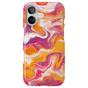 Opal Marble 16 Tough Cases For Apple iPhone (17, 16, 15, 14, 13, 12, 11, X, SE, 8, 7/ Air, Plus, Pro, Max, Mini, XR, XS), Print in USA