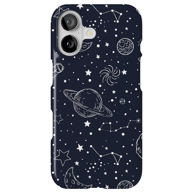 Stars Planet 11 Tough Cases For Apple iPhone (17, 16, 15, 14, 13, 12, 11, X, SE, 8, 7/ Air, Plus, Pro, Max, Mini, XR, XS), Print in USA