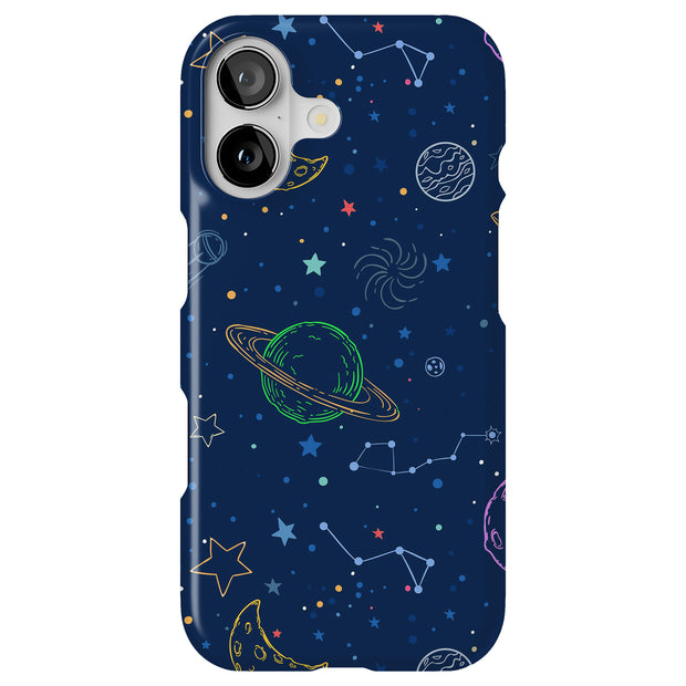 Stars Planet 12 Tough Cases For Apple iPhone (17, 16, 15, 14, 13, 12, 11, X, SE, 8, 7/ Air, Plus, Pro, Max, Mini, XR, XS), Print in USA