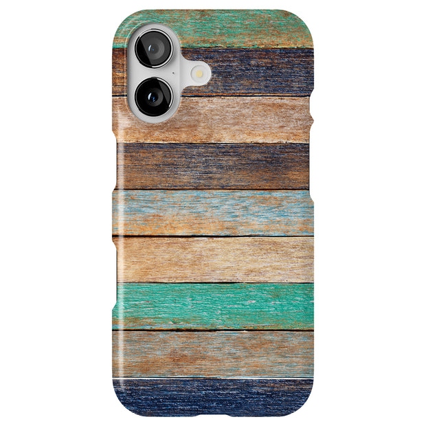 Wood 5 Tough Cases For Apple iPhone (17, 16, 15, 14, 13, 12, 11, X, SE, 8, 7/ Air, Plus, Pro, Max, Mini, XR, XS), Print in USA