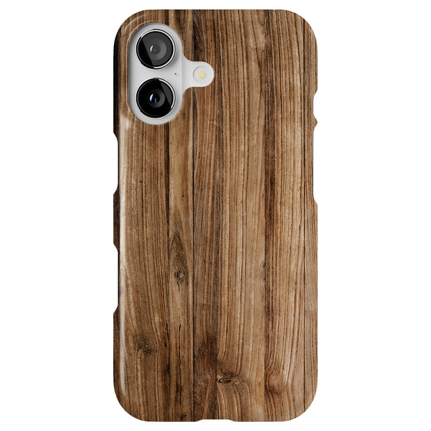 Wood 19 Tough Cases For Apple iPhone (17, 16, 15, 14, 13, 12, 11, X, SE, 8, 7/ Air, Plus, Pro, Max, Mini, XR, XS), Print in USA