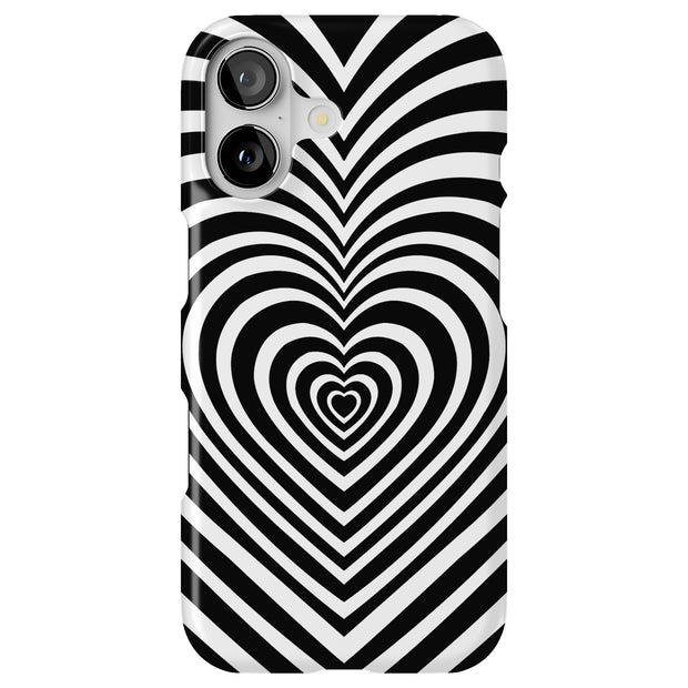 Hearts Hearts Tough Cases For Apple iPhone (17, 16, 15, 14, 13, 12, 11, X, SE, 8, 7/ Air, Plus, Pro, Max, Mini, XR, XS), Print in USA