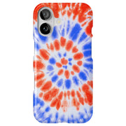 Tie Dye Swirl Tough Cases For Apple iPhone (17, 16, 15, 14, 13, 12, 11, X, SE, 8, 7/ Air, Plus, Pro, Max, Mini, XR, XS), Print in USA