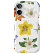 Flower Design 2 Tough Cases For Apple iPhone (17, 16, 15, 14, 13, 12, 11, X, SE, 8, 7/ Air, Plus, Pro, Max, Mini, XR, XS), Print in USA