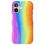 Pastel Rainbow Tough Cases For Apple iPhone (17, 16, 15, 14, 13, 12, 11, X, SE, 8, 7/ Air, Plus, Pro, Max, Mini, XR, XS), Print in USA