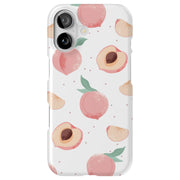 Juicy Peach Tough Cases For Apple iPhone (17, 16, 15, 14, 13, 12, 11, X, SE, 8, 7/ Air, Plus, Pro, Max, Mini, XR, XS), Print in USA