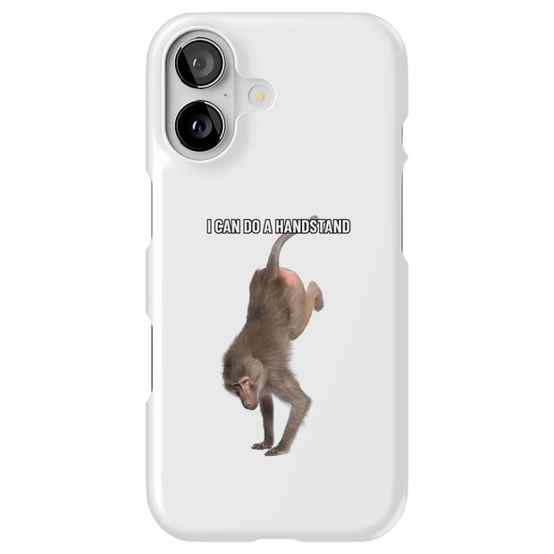 Meme Monkey  Tough Cases For Apple iPhone (17, 16, 15, 14, 13, 12, 11, X, SE, 8, 7/ Air, Plus, Pro, Max, Mini, XR, XS), Print in USA