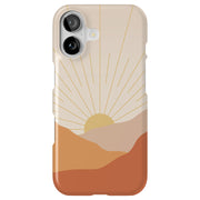 Sunset Pattern Tough Cases For Apple iPhone (17, 16, 15, 14, 13, 12, 11, X, SE, 8, 7/ Air, Plus, Pro, Max, Mini, XR, XS), Print in USA