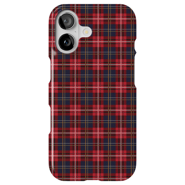 Classic Plaid 1 Tough Cases For Apple iPhone (17, 16, 15, 14, 13, 12, 11, X, SE, 8, 7/ Air, Plus, Pro, Max, Mini, XR, XS), Print in USA