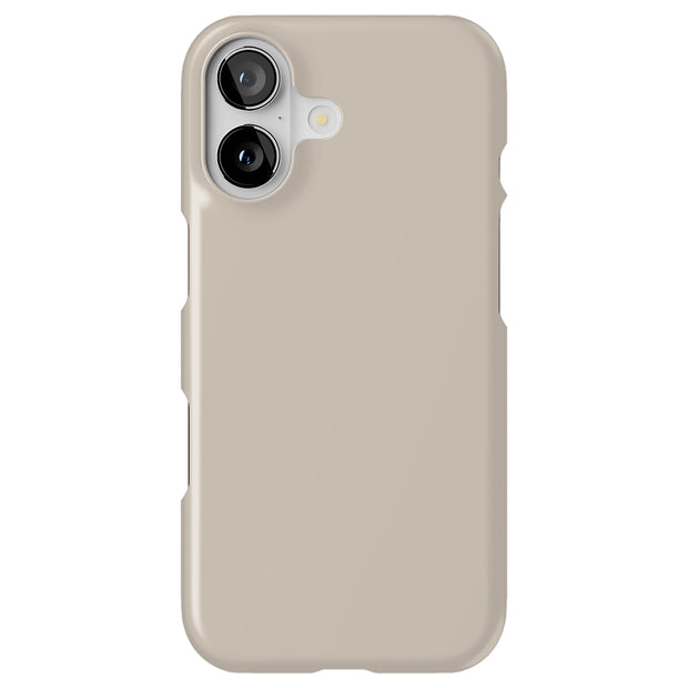 Pastel Gray Tough Cases For Apple iPhone (17, 16, 15, 14, 13, 12, 11, X, SE, 8, 7/ Air, Plus, Pro, Max, Mini, XR, XS), Print in USA