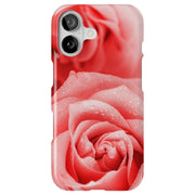 Pink Roses Tough Cases For Apple iPhone (17, 16, 15, 14, 13, 12, 11, X, SE, 8, 7/ Air, Plus, Pro, Max, Mini, XR, XS), Print in USA