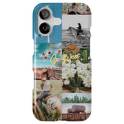 Go West Collage Tough Cases For Apple iPhone (17, 16, 15, 14, 13, 12, 11, X, SE, 8, 7/ Air, Plus, Pro, Max, Mini, XR, XS), Print in USA