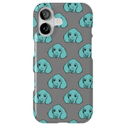 Blue Dog Tough Cases For Apple iPhone (17, 16, 15, 14, 13, 12, 11, X, SE, 8, 7/ Air, Plus, Pro, Max, Mini, XR, XS), Print in USA