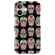 Cute Skull Head Tough Cases For Apple iPhone (17, 16, 15, 14, 13, 12, 11, X, SE, 8, 7/ Air, Plus, Pro, Max, Mini, XR, XS), Print in USA