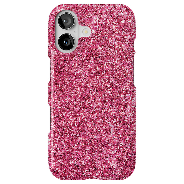 Pink Sparklings Tough Cases For Apple iPhone (17, 16, 15, 14, 13, 12, 11, X, SE, 8, 7/ Air, Plus, Pro, Max, Mini, XR, XS), Print in USA