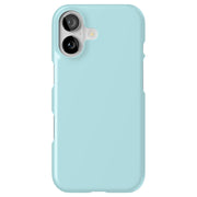 Light Cyan Tough Cases For Apple iPhone (17, 16, 15, 14, 13, 12, 11, X, SE, 8, 7/ Air, Plus, Pro, Max, Mini, XR, XS), Print in USA