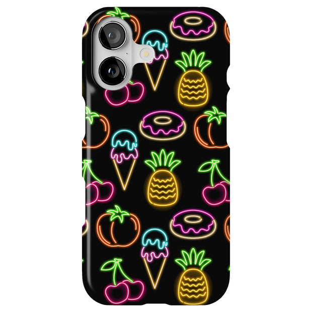 Cute Food Tough Cases For Apple iPhone (17, 16, 15, 14, 13, 12, 11, X, SE, 8, 7/ Air, Plus, Pro, Max, Mini, XR, XS), Print in USA