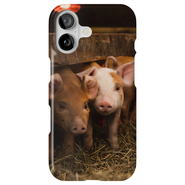 Shy Pig Tough Cases For Apple iPhone (17, 16, 15, 14, 13, 12, 11, X, SE, 8, 7/ Air, Plus, Pro, Max, Mini, XR, XS), Print in USA