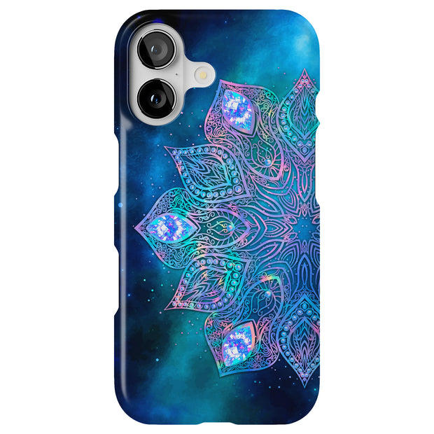 Nebula Mandala Tough Cases For Apple iPhone (17, 16, 15, 14, 13, 12, 11, X, SE, 8, 7/ Air, Plus, Pro, Max, Mini, XR, XS), Print in USA