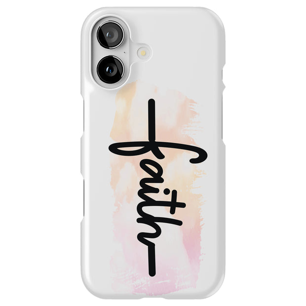 Faith Cross Tough Cases For Apple iPhone (17, 16, 15, 14, 13, 12, 11, X, SE, 8, 7/ Air, Plus, Pro, Max, Mini, XR, XS), Print in USA