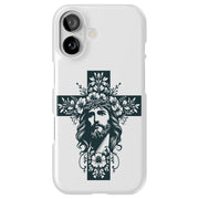 Christ Cross Tough Cases For Apple iPhone (17, 16, 15, 14, 13, 12, 11, X, SE, 8, 7/ Air, Plus, Pro, Max, Mini, XR, XS), Print in USA