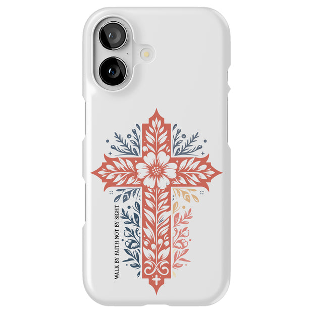 Jesus by Faith Tough Cases For Apple iPhone (17, 16, 15, 14, 13, 12, 11, X, SE, 8, 7/ Air, Plus, Pro, Max, Mini, XR, XS), Print in USA