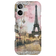 Paris Love 1 Tough Cases For Apple iPhone (17, 16, 15, 14, 13, 12, 11, X, SE, 8, 7/ Air, Plus, Pro, Max, Mini, XR, XS), Print in USA