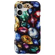 Gems Jewels 1 Tough Cases For Apple iPhone (17, 16, 15, 14, 13, 12, 11, X, SE, 8, 7/ Air, Plus, Pro, Max, Mini, XR, XS), Print in USA