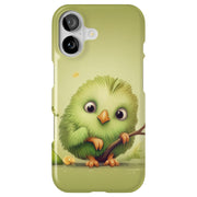 Kawaii Kiwi Tough Cases For Apple iPhone (17, 16, 15, 14, 13, 12, 11, X, SE, 8, 7/ Air, Plus, Pro, Max, Mini, XR, XS), Print in USA