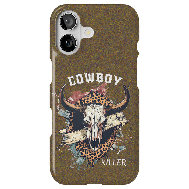 Cowboy Killer 1 Tough Cases For Apple iPhone (17, 16, 15, 14, 13, 12, 11, X, SE, 8, 7/ Air, Plus, Pro, Max, Mini, XR, XS), Print in USA