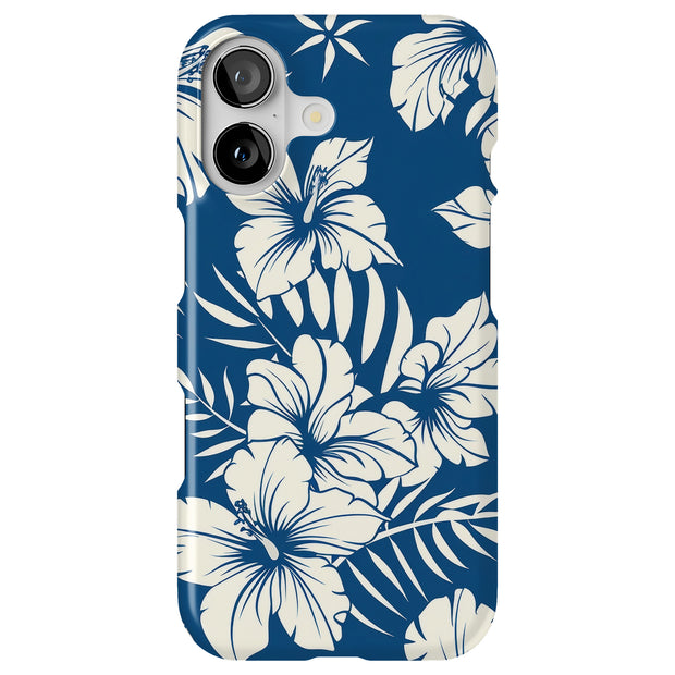 Floral Hawaii 1 Tough Cases For Apple iPhone (17, 16, 15, 14, 13, 12, 11, X, SE, 8, 7/ Air, Plus, Pro, Max, Mini, XR, XS), Print in USA