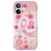 Breast Cancer 1 Tough Cases For Apple iPhone (17, 16, 15, 14, 13, 12, 11, X, SE, 8, 7/ Air, Plus, Pro, Max, Mini, XR, XS), Print in USA