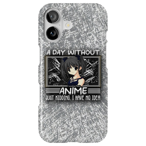 Anime Girl 1 Tough Cases For Apple iPhone (17, 16, 15, 14, 13, 12, 11, X, SE, 8, 7/ Air, Plus, Pro, Max, Mini, XR, XS), Print in USA