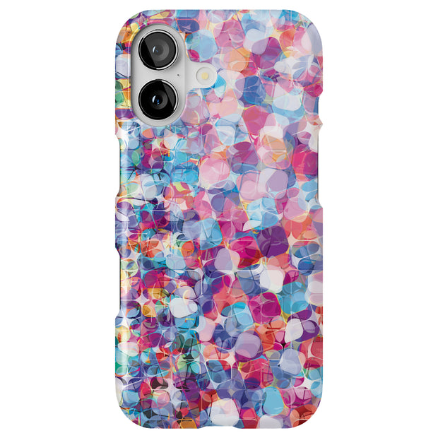 Color Mosaic 1 Tough Cases For Apple iPhone (17, 16, 15, 14, 13, 12, 11, X, SE, 8, 7/ Air, Plus, Pro, Max, Mini, XR, XS), Print in USA