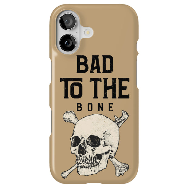 Bad to The Bone Tough Cases For Apple iPhone (17, 16, 15, 14, 13, 12, 11, X, SE, 8, 7/ Air, Plus, Pro, Max, Mini, XR, XS), Print in USA