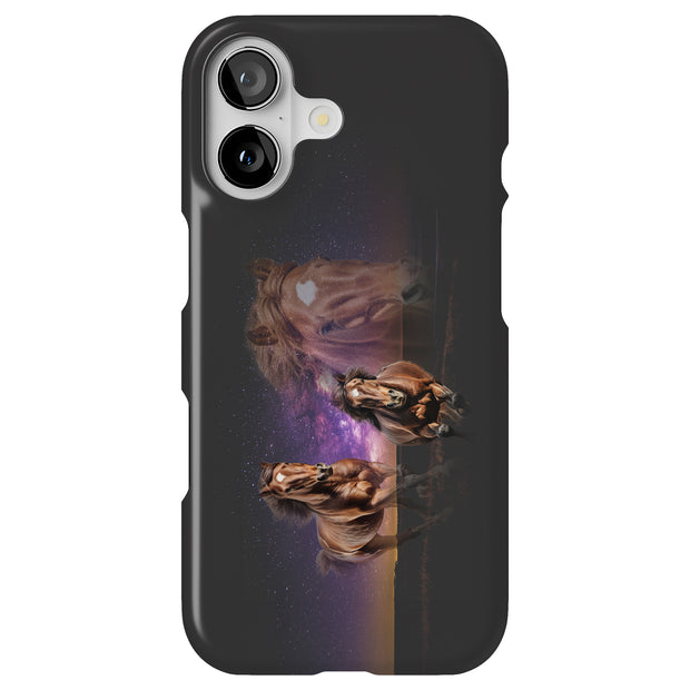 Wild Horse 2 Tough Cases For Apple iPhone (17, 16, 15, 14, 13, 12, 11, X, SE, 8, 7/ Air, Plus, Pro, Max, Mini, XR, XS), Print in USA
