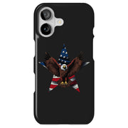 Patriotic Eagle Tough Cases For Apple iPhone (17, 16, 15, 14, 13, 12, 11, X, SE, 8, 7/ Air, Plus, Pro, Max, Mini, XR, XS), Print in USA