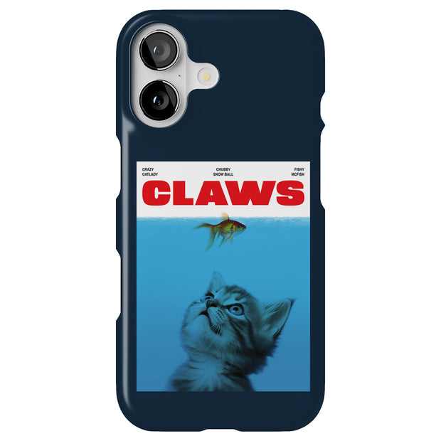 Cat Claws Tough Cases For Apple iPhone (17, 16, 15, 14, 13, 12, 11, X, SE, 8, 7/ Air, Plus, Pro, Max, Mini, XR, XS), Print in USA