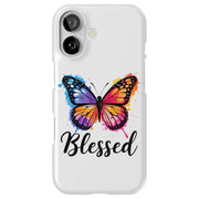 Butterfly Bless Tough Cases For Apple iPhone (17, 16, 15, 14, 13, 12, 11, X, SE, 8, 7/ Air, Plus, Pro, Max, Mini, XR, XS), Print in USA